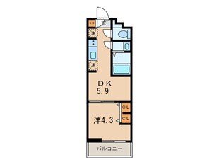 ウィルテラス用賀の物件間取画像